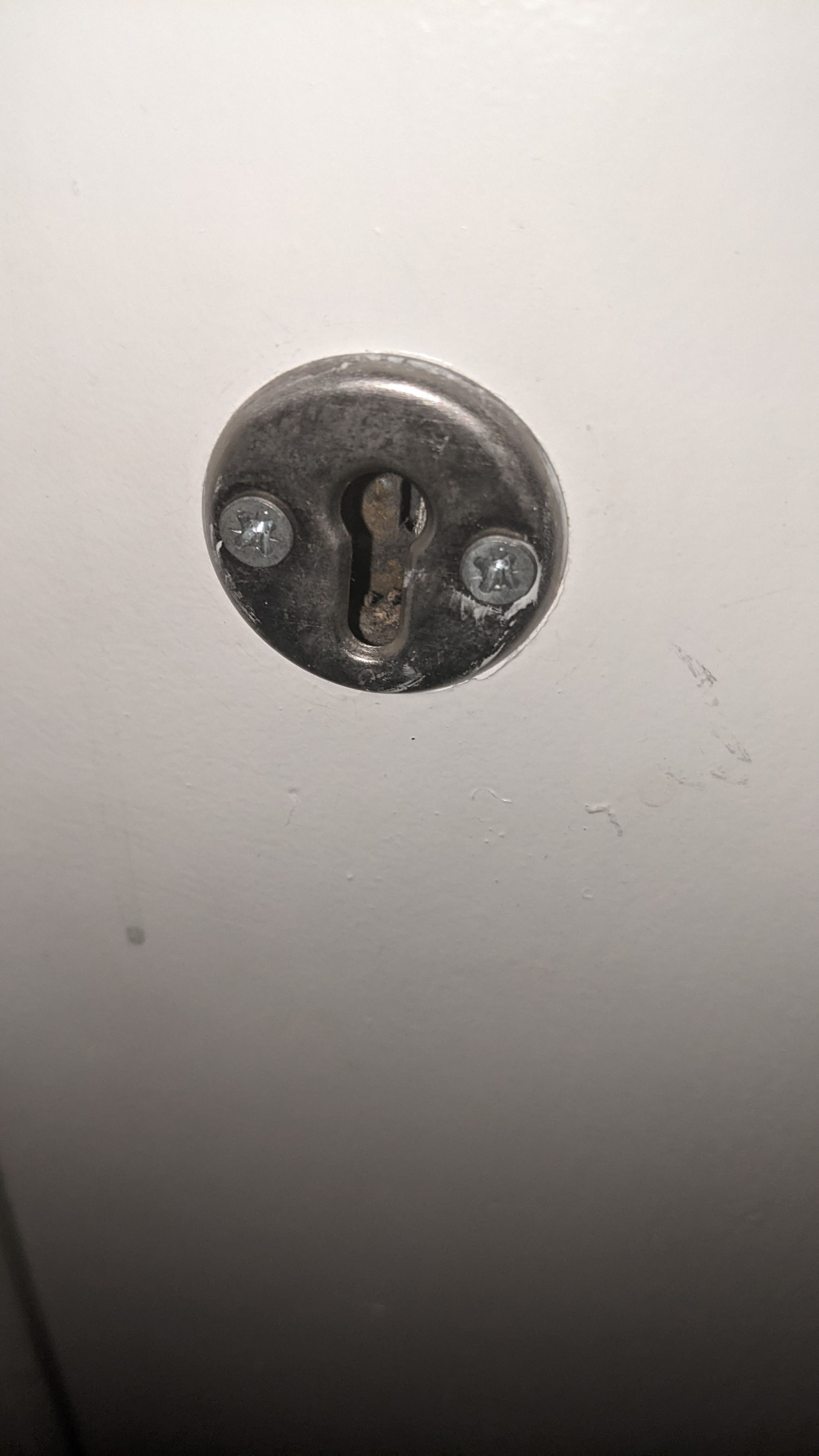 Picture of a keyhole